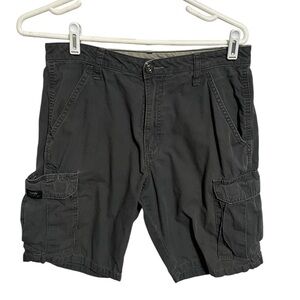 Wrangler Gray Cargo Shorts Sz 30